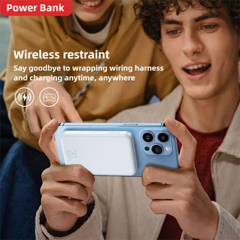 Wireless Magnetic Power Bank 10000Mah Mobile Power Bank 22.5W Fast Charging for Iphone 12-16 Dedicated