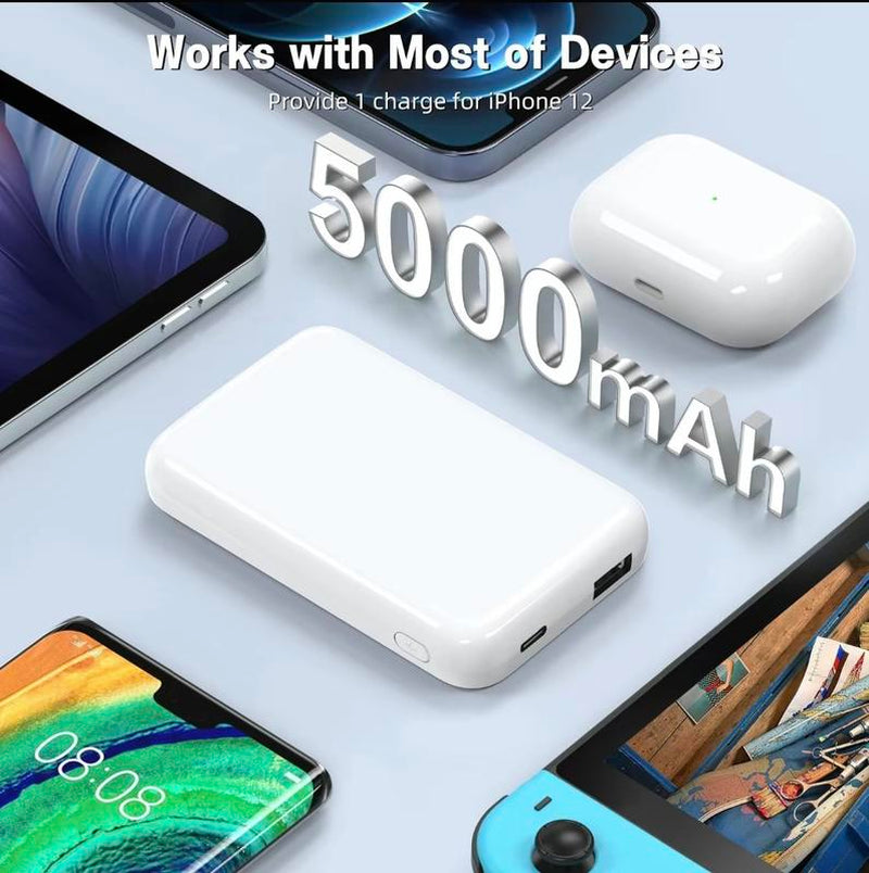 Wireless Magnetic Power Bank 10000Mah Mobile Power Bank 22.5W Fast Charging for Iphone 12-16 Dedicated